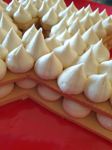 Doughcuts 4th of July Layered Cookie Cake