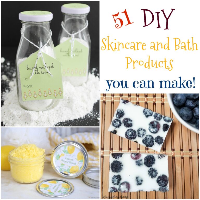 51 DIY Bath And Skincare Products You Need To Make! - Shop With Me Mama