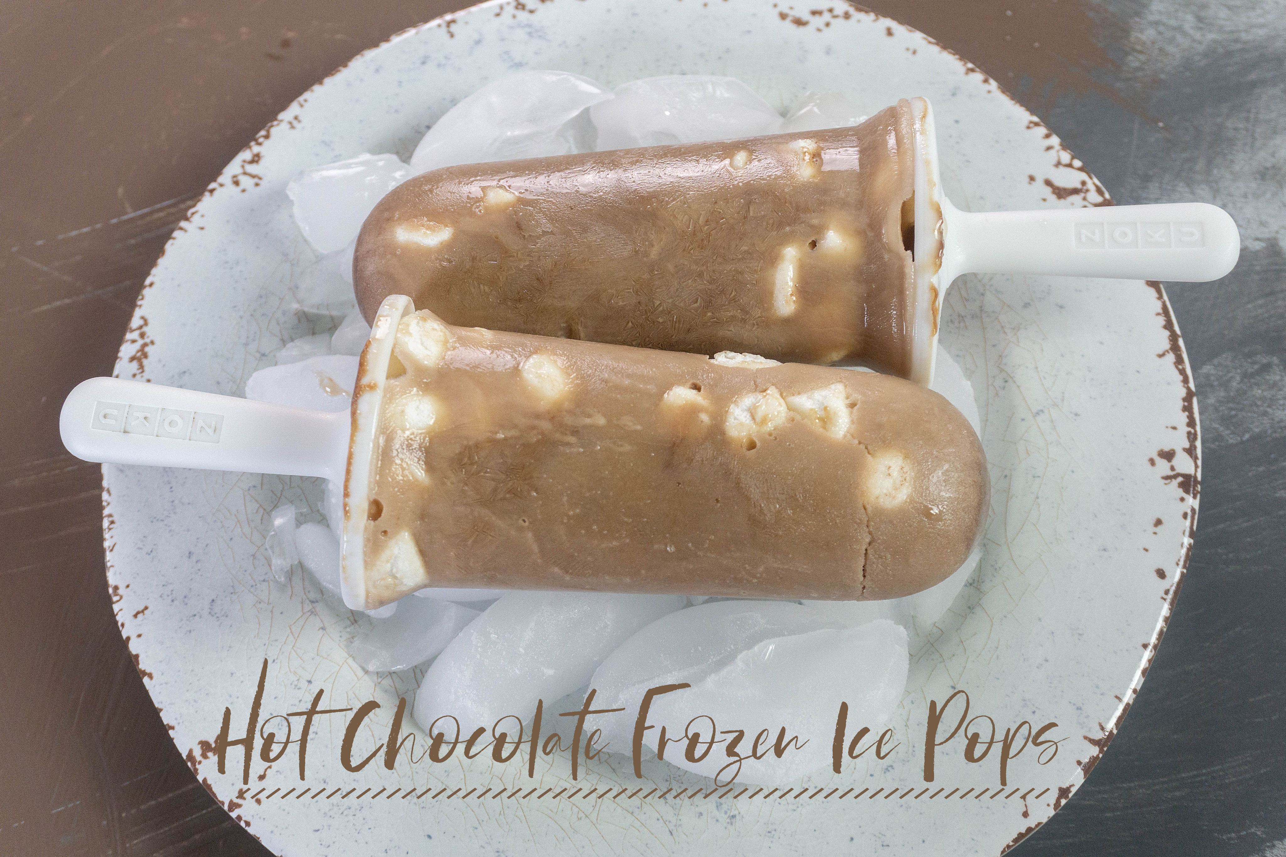 Hot Chocolate Frozen Ice Pops