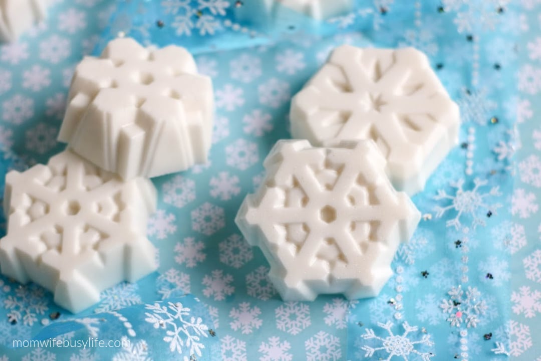 snowflake soap