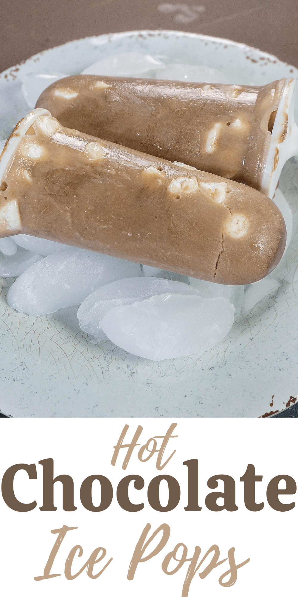 Hot Chocolate Frozen Ice Pops