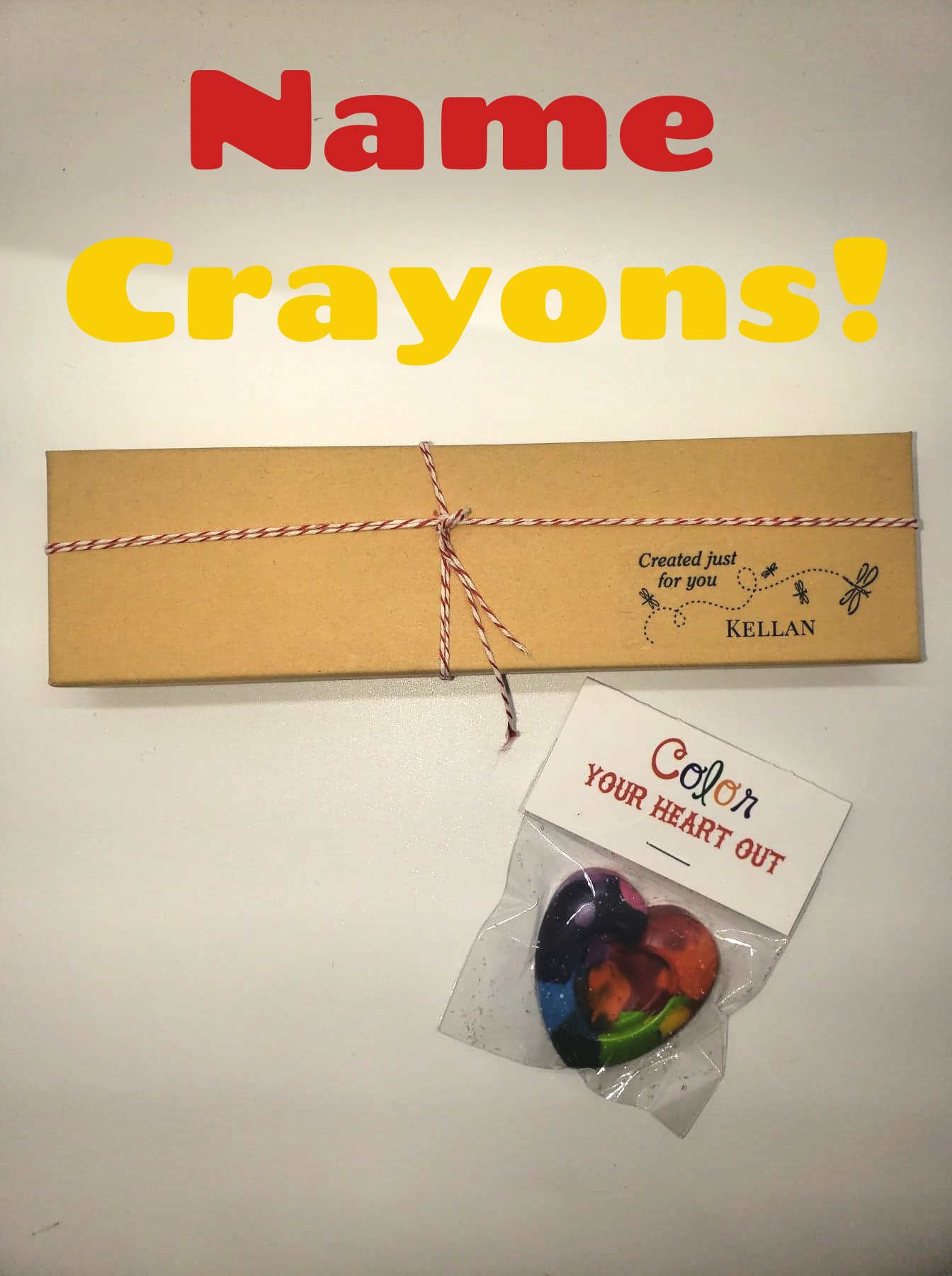 Custom Crayon Names, Birthday Party Favors, Kids Name Crayons, Colorful  Letters - Yahoo Shopping