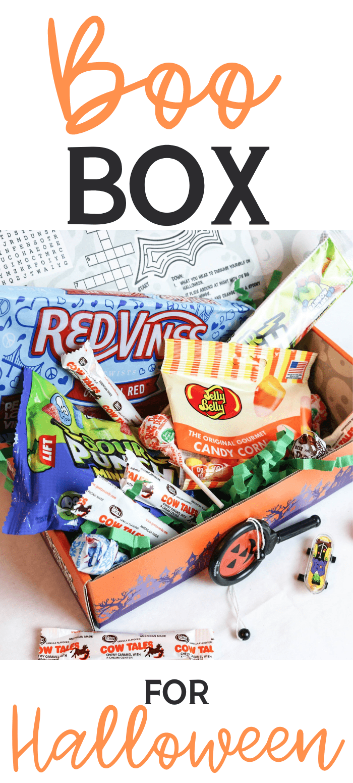 Boo Box Halloween Candy Box