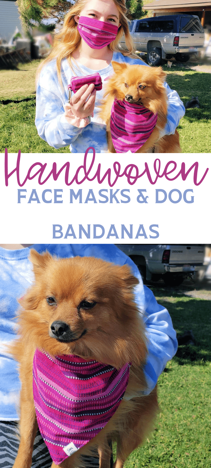 face masks and dog bandanas