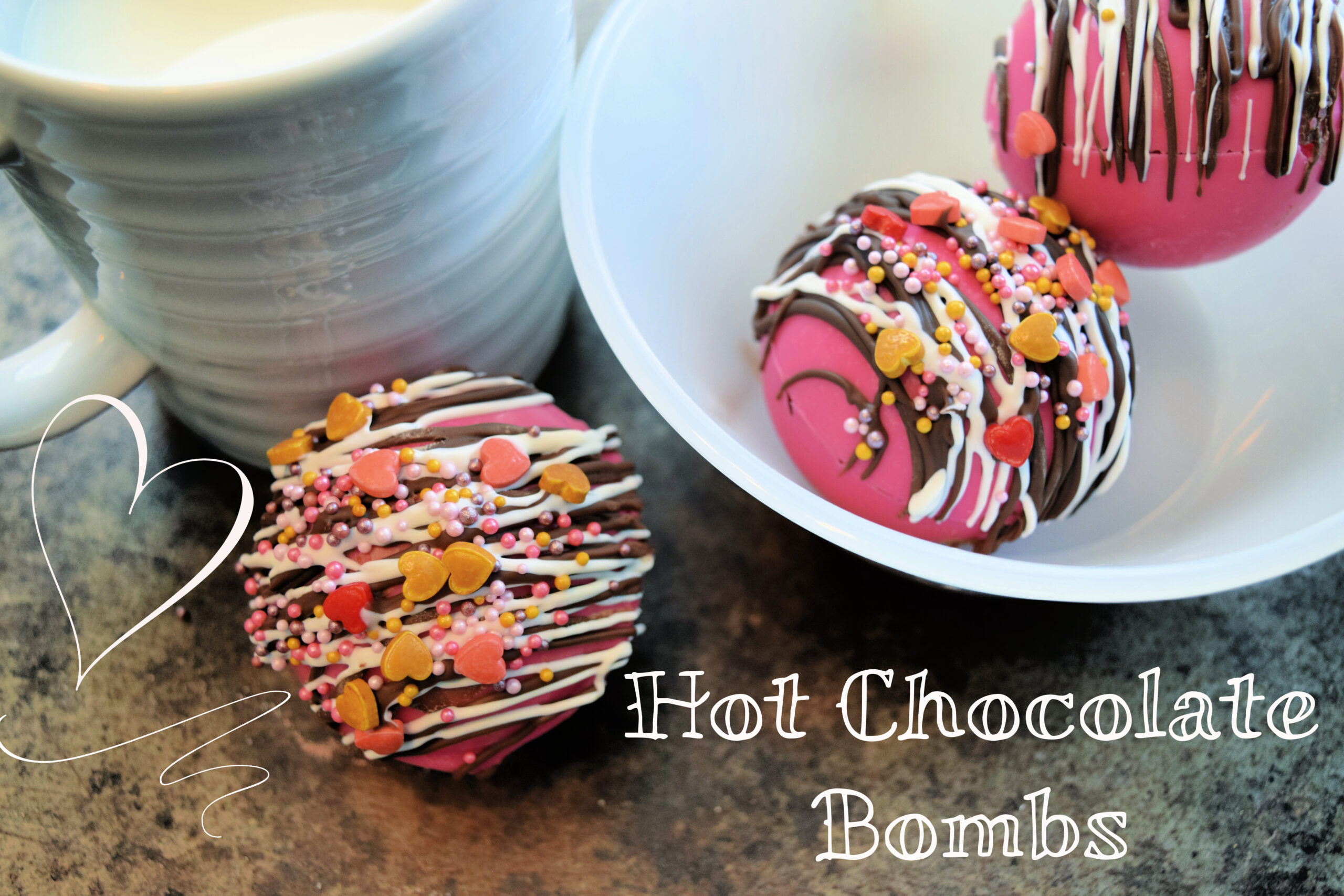 Hot Chocolate Bombs For Valentine's Day Recipe