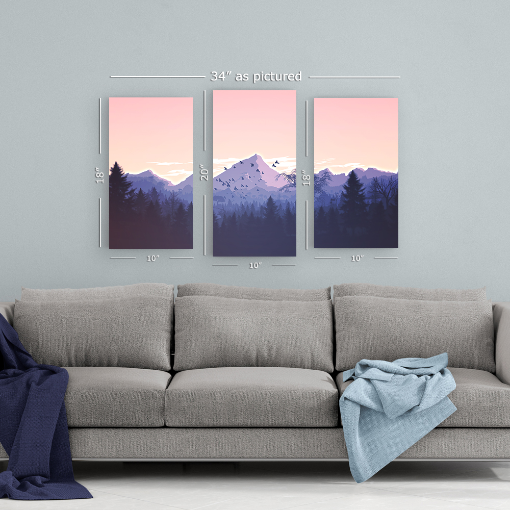 Triptych Canvas Prints