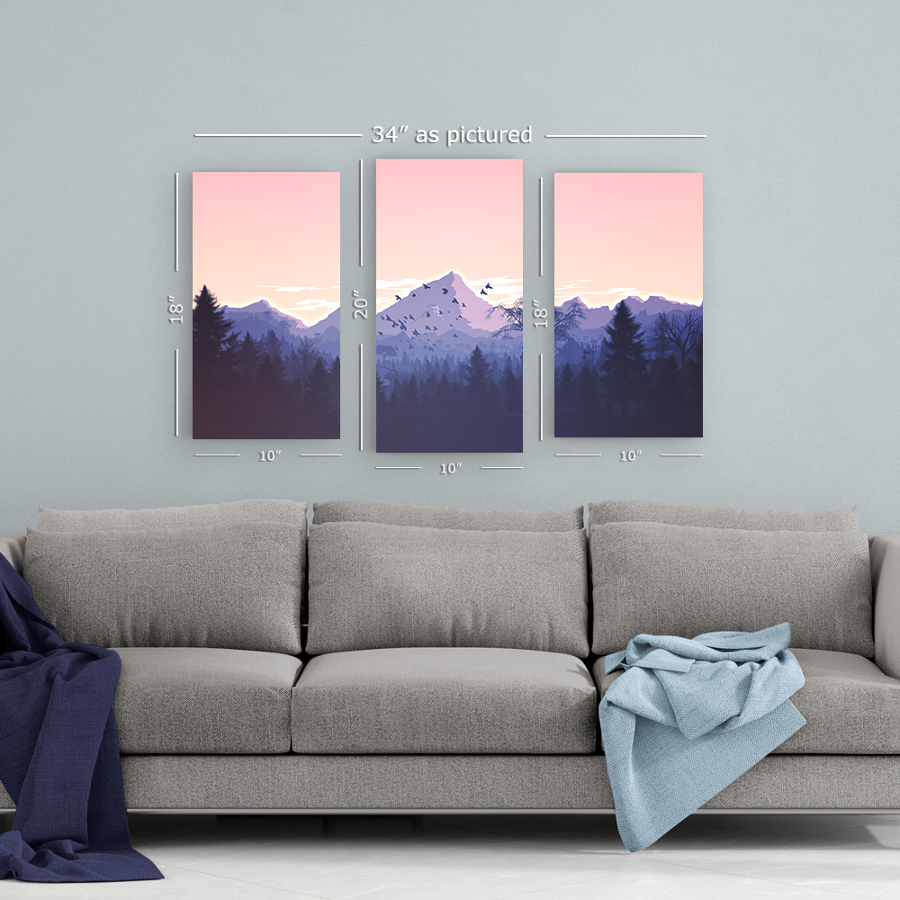 Why You Need Triptych Canvas Prints In Your Home - Shop With Me Mama