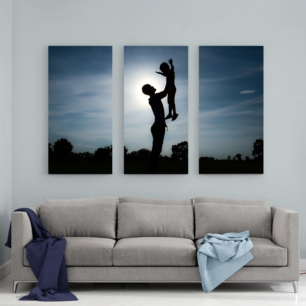 Cozy Flow Triptych Canvas Prints