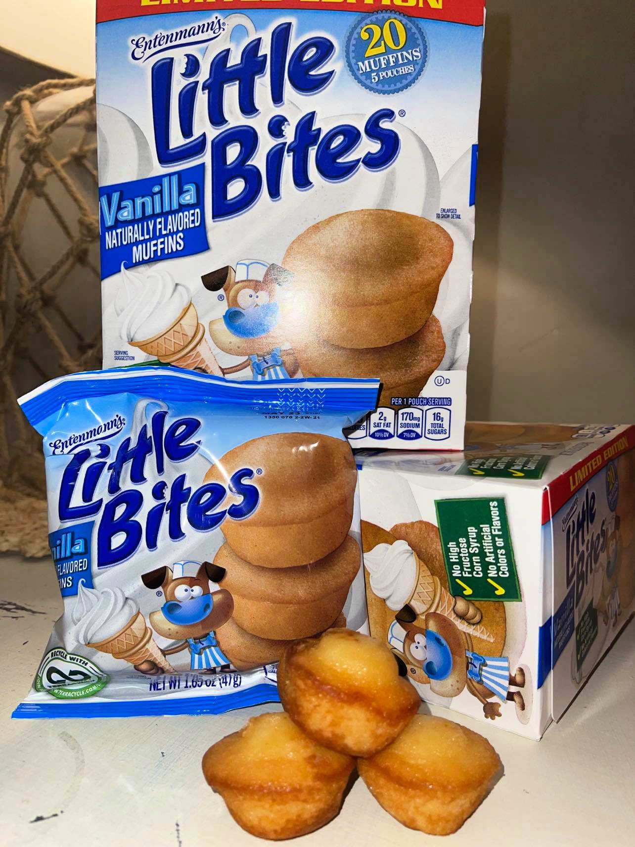 Entenmann’s Little Bites Vanilla Muffins