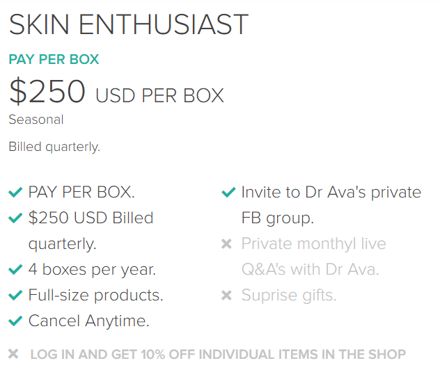 A Dermatologist-Curated Subscription Box