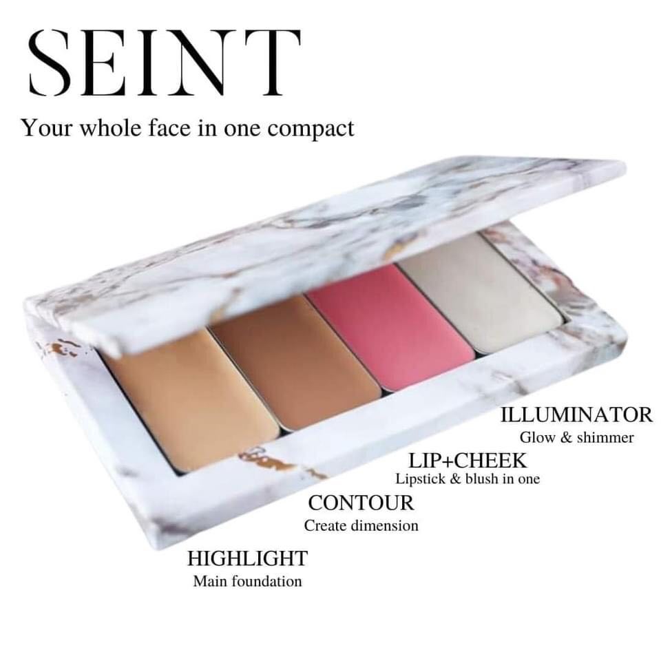 Seint is great for all skin tones and ages. Amazing for over 40. It does not settle into fine lines and wrinkles. Has a dewy finish, which is youthful and looks great on everyone!