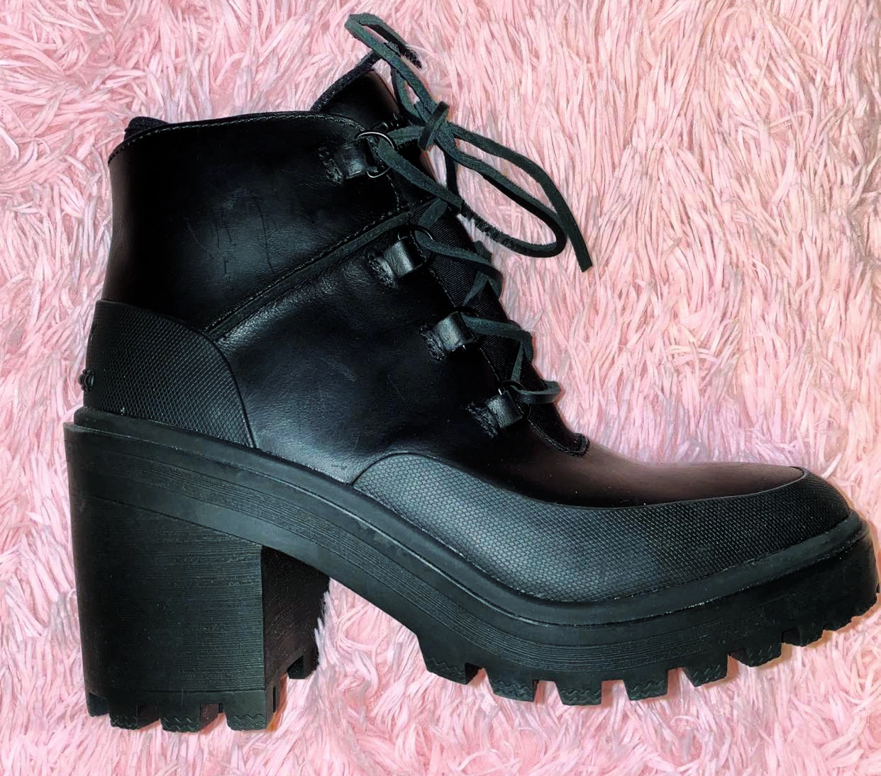 sperry boots with heel