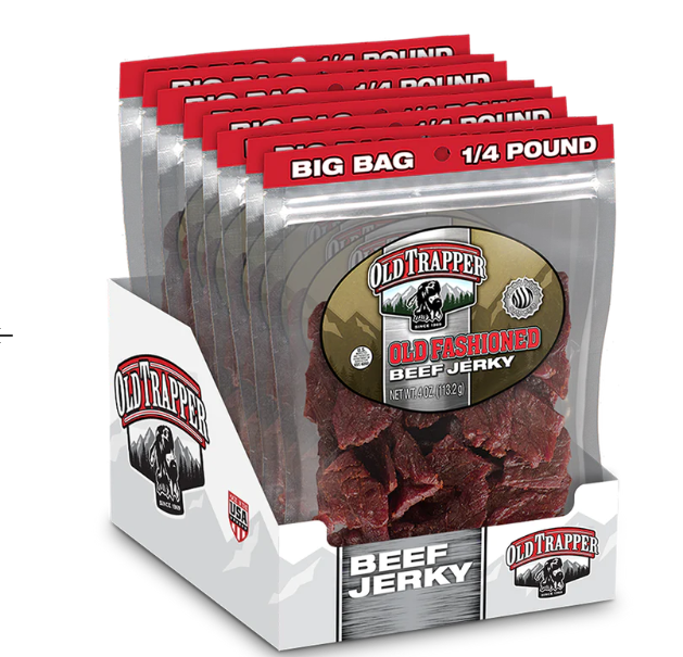 Old Trapper Beef Sticks And Jerky