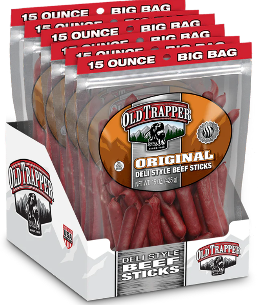 Old Trapper Beef Sticks And Jerky