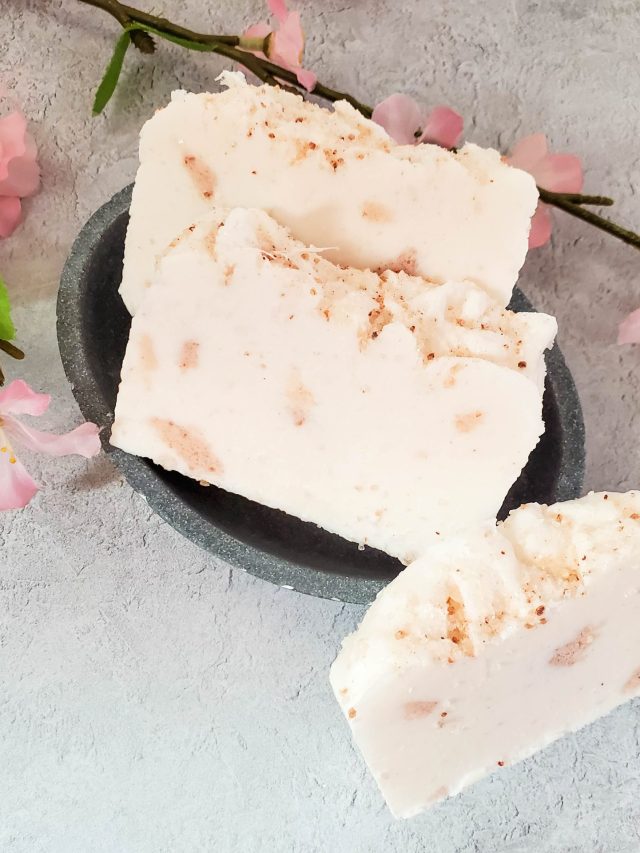 EXFOLIATING HIMALAYAN PINK SALT SOAP BARS RECIPE Shop With Me Mama