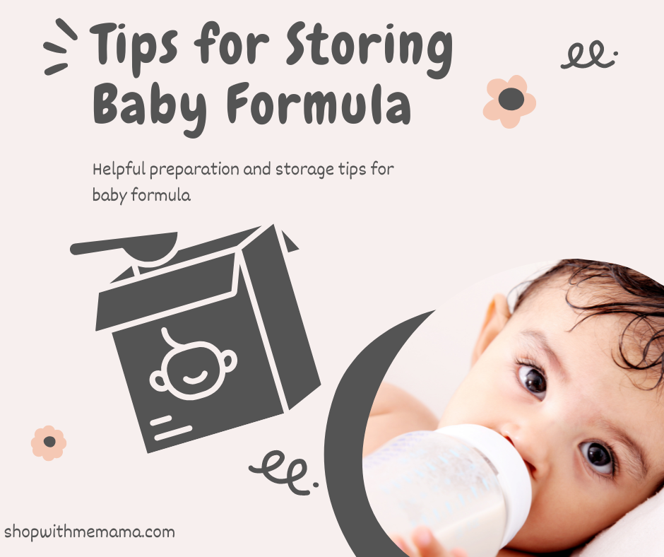 Some Helpful Tips for Storing Baby Formula