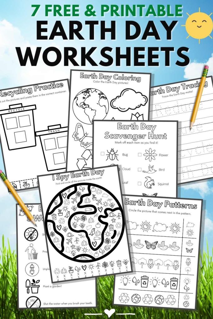 Earth Day Printable Activities For Kids