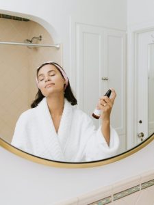 plump hydrated skin