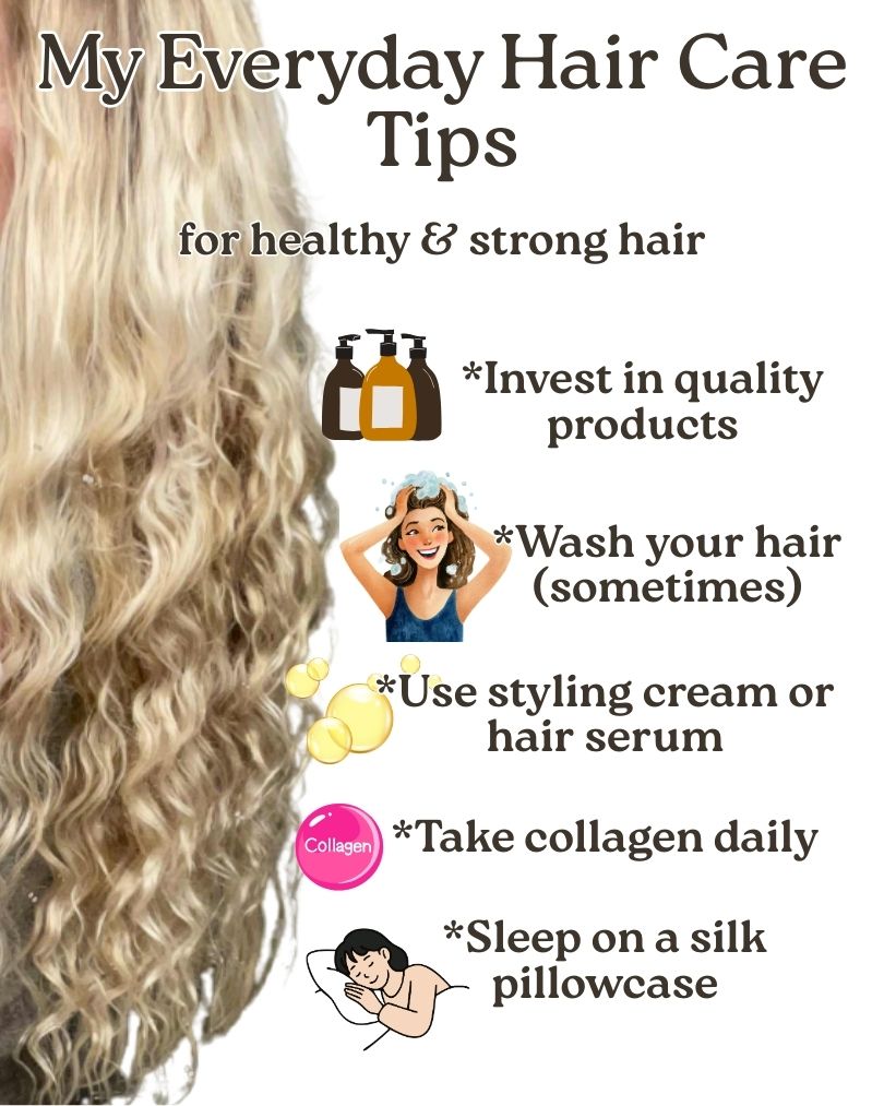 My Everyday Hair Care Tips For Healthy And Strong Hair