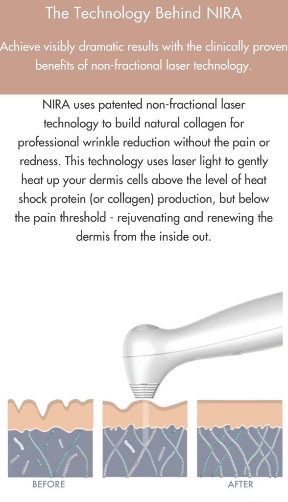 nira skincare laser