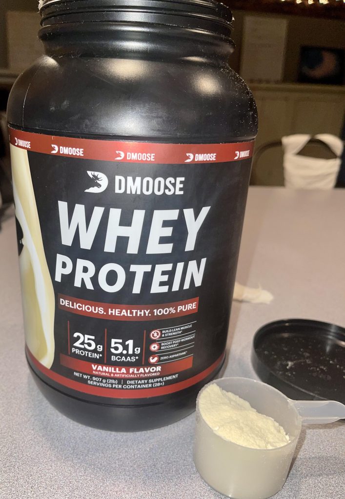 DMoose Whey Protein Powder For Muscle Gain