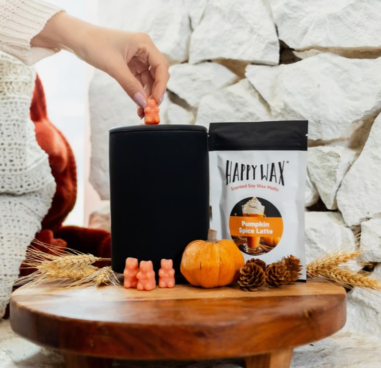 Non-Toxic Fall Wax Melts from Happy Wax - Shop With Me Mama