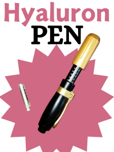 hyaluron pen and cartridge by it
