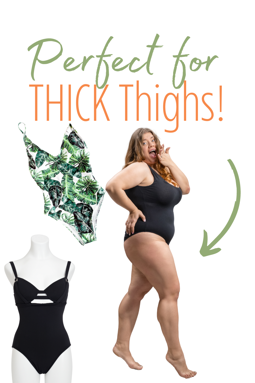Best Swimsuit For Big Thighs - Shop With Me Mama