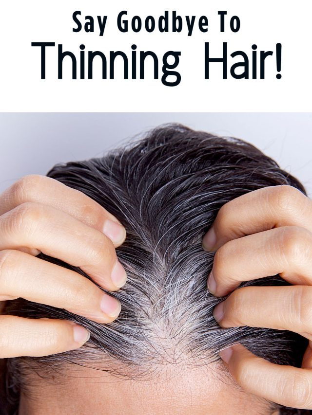thinning hair natural remedy