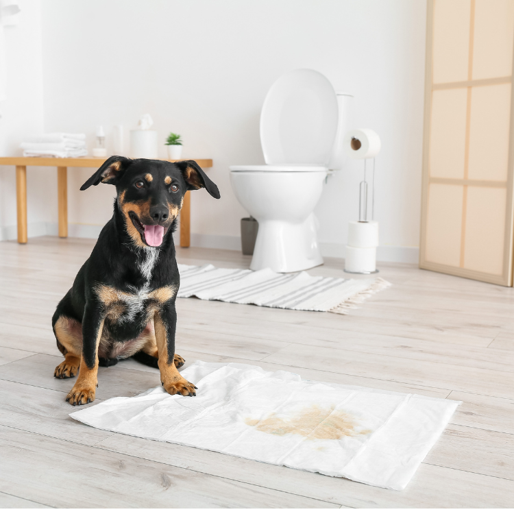 Train Your Dog to Use a Pee Pad