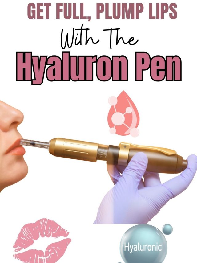 PLUMP YOUR LIPS AT HOME WITH THE HYALURON PEN!