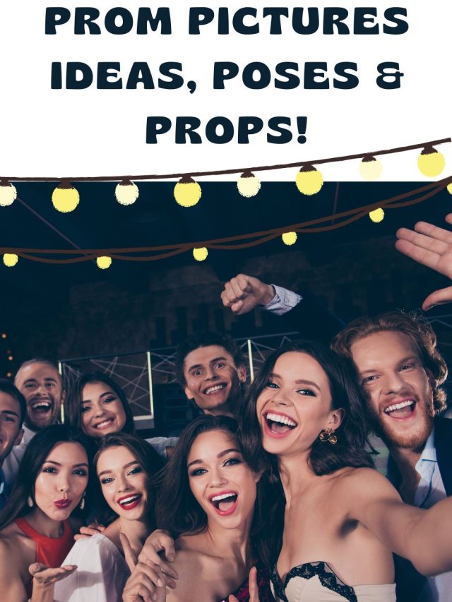 prom poses props and ideas for pictures