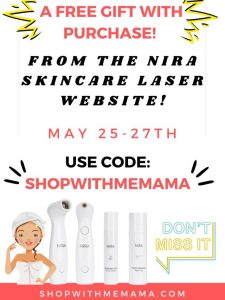 free gift with purchase nira laser
