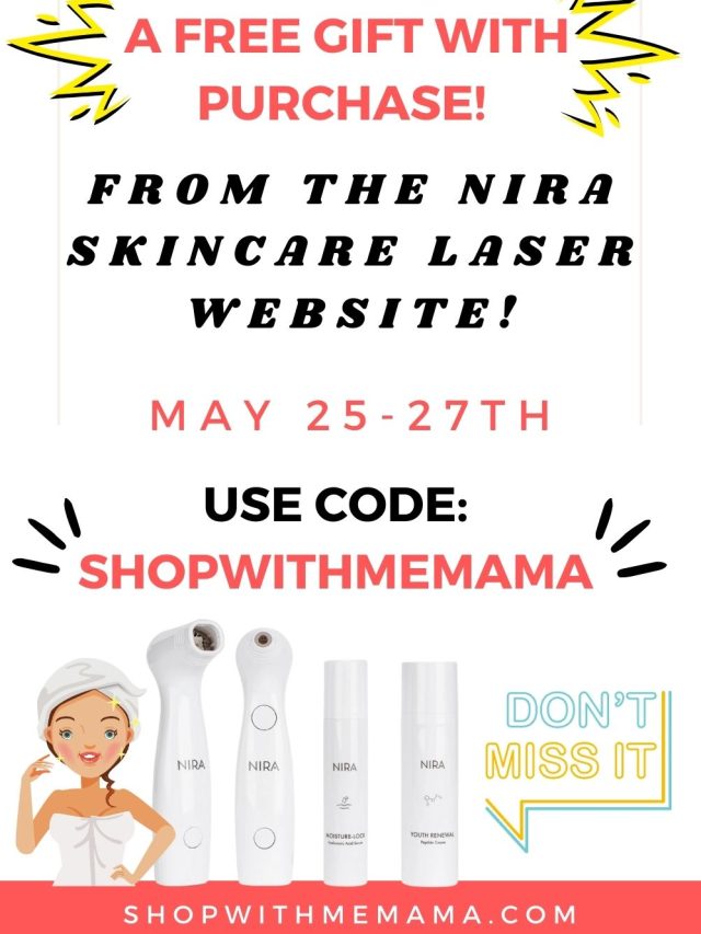 FREE GIFT WITH NIRA SKINCARE LASER PRODUCT PURCHASE!!!