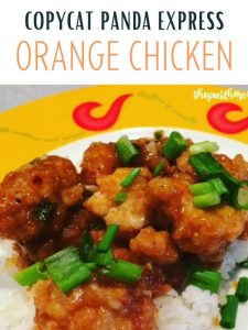 orange chicken recipe