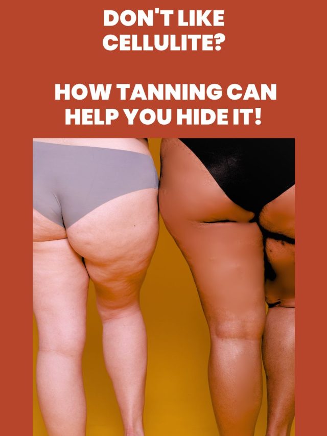 DOES TANNING HELP CONCEAL CELLULITE???