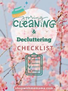 spring cleaning and decluttering checklist