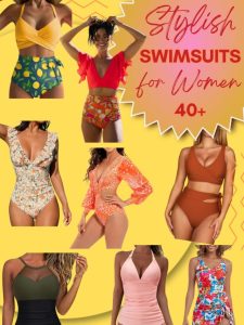 swimsuits for women over 40 years old