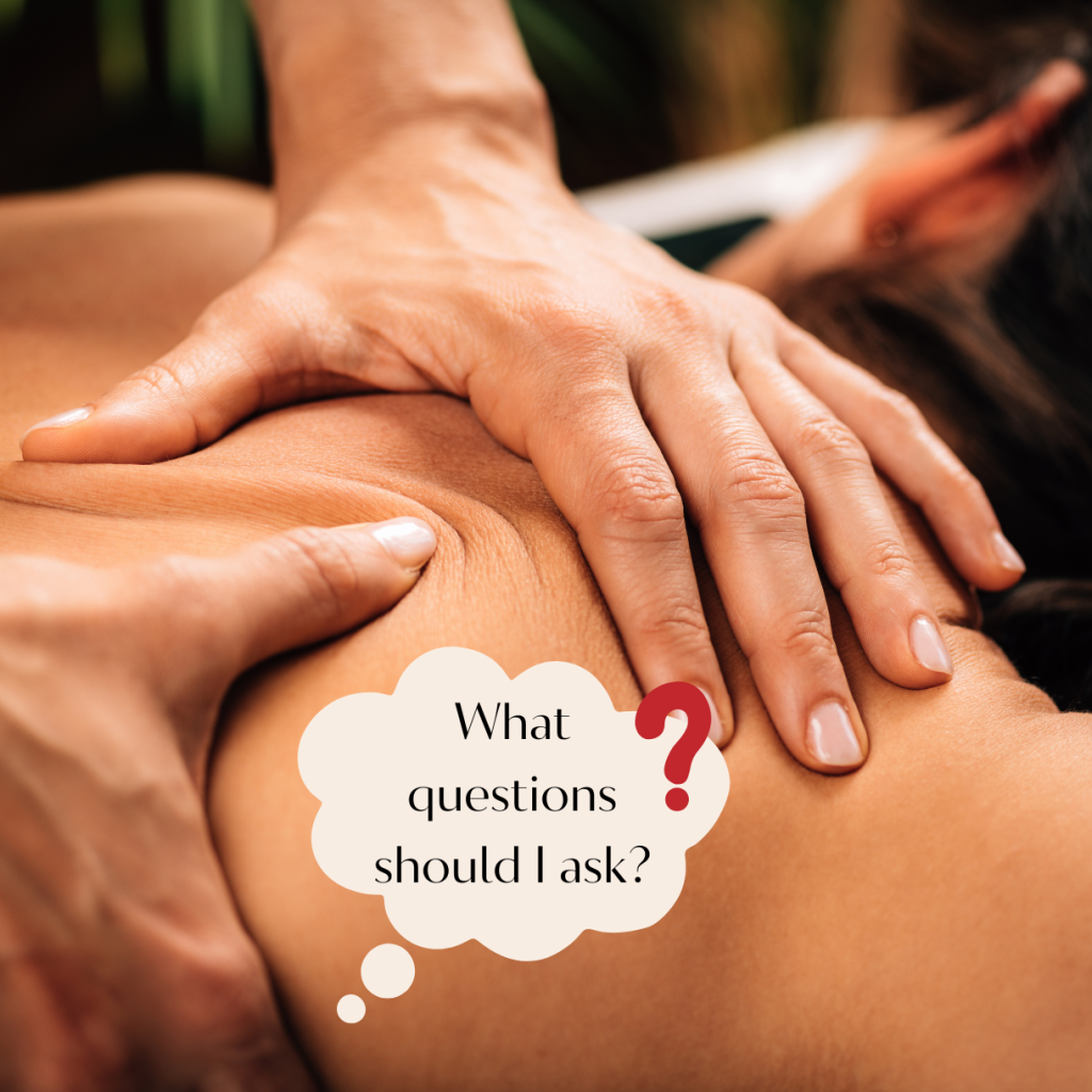 Important Questions To Ask Before Booking A Customized Massage In Utah