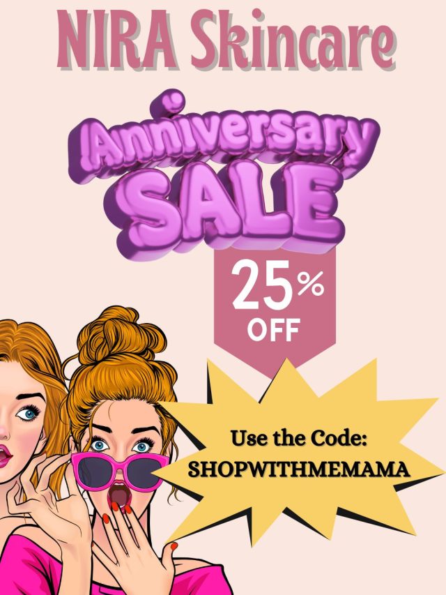 NIRA ANNIVERSARY SALE 25% OFF! CODE: SHOPWITHMEMAMA