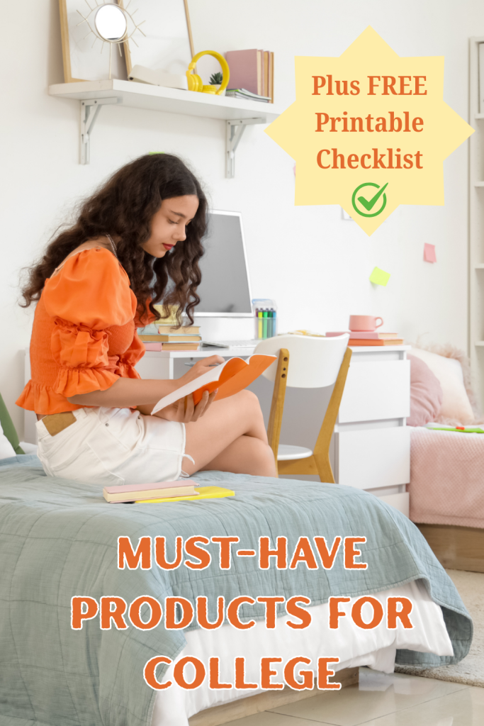 Must-Haves For College Students And Printable College Dorm Checklist