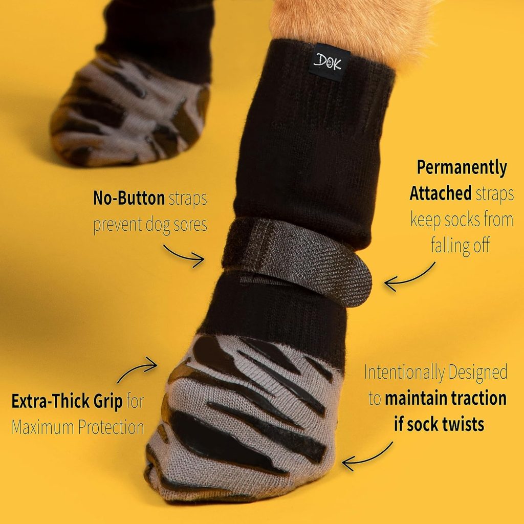 DOK TigerToes Keep Your Dogs Paws Protected And Cozy