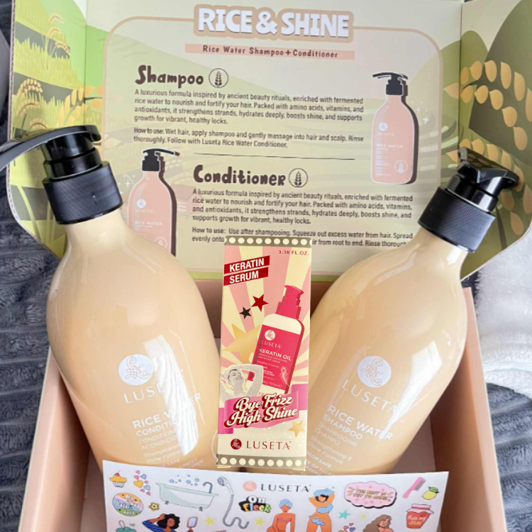 Shampoo And Conditioner Rice Water For Natural Hair (And All Hair!)