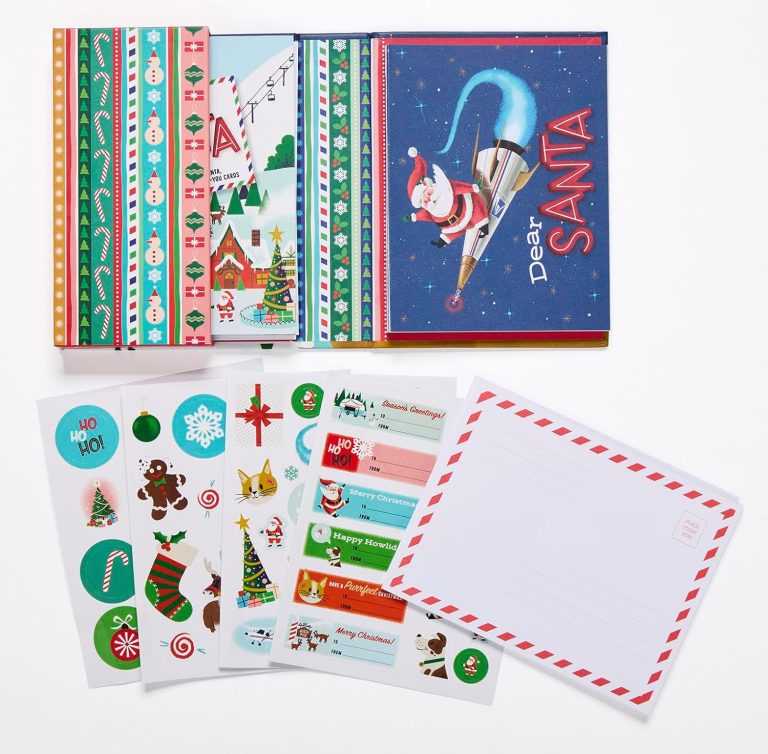 Dear Santa LetterWriting and Holiday Fun Kit For Kids Shop