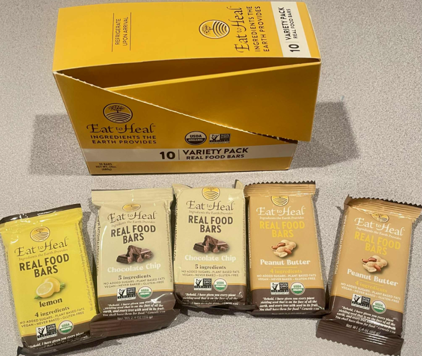 EatToHeal Real Food Bars