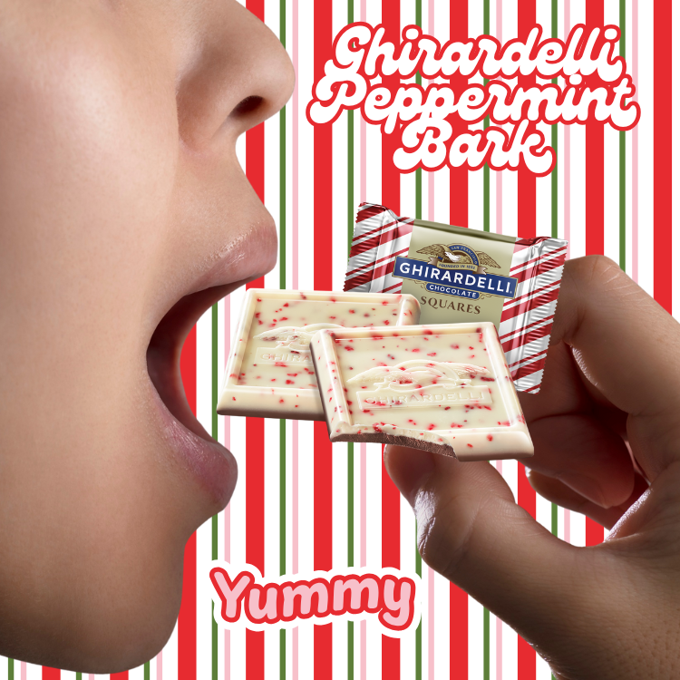 Ghirardelli Peppermint Bark Is Back Ghirardelli Peppermint Bark Is Back