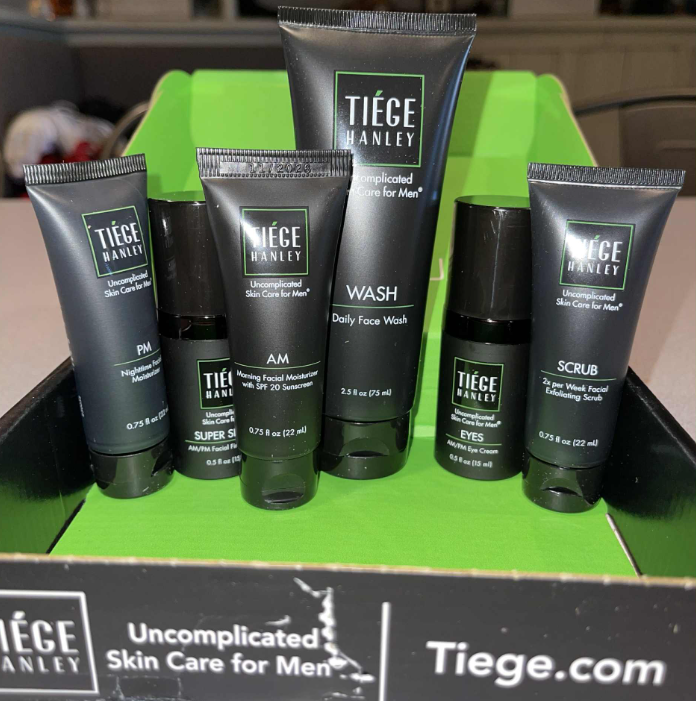 Tiege Hanley is uncomplicated skincare for men—made to help guys look and feel their best with minimal effort. Our tiered system grows with you, from daily basics to targeted solutions for aging, dark circles, and oily skin. Backed by science, built for all skin types, and designed to be simple, effective, and fast. No guesswork. Just results.