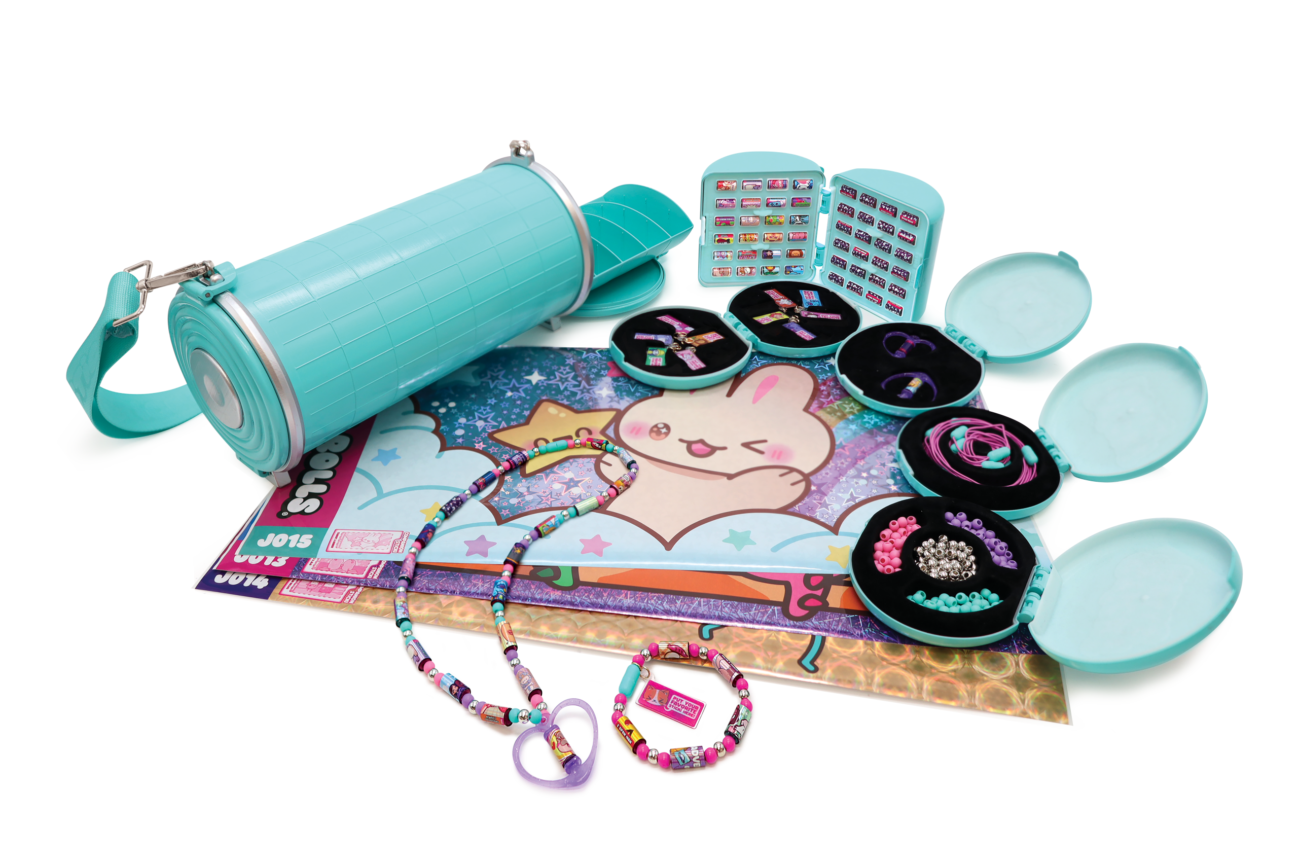 Sticki Rolluxe (Sky Castle Toys | Ages 5+ | MSRP $49.99 | Available October on Amazon): Sticki Rolls took the world by storm in 2024 thanks to their uniqueness and trending friendship bracelets (thanks, Taylor Swift!) These incredibly innovative wearable, shareable sticker bracelets quickly revolutionized how kids collect, share and showcase their stickers. Sticki Rolluxe is the perfect all-in-one crafting and jewelry making kit - and it’s shaped like a handbag for storage and portability! Make your own necklaces and bracelets using the included beads and Sticki Rolls! Also comes with 3 Jumbo Stickies, which are trending on social, to decorate your wall! You will also receive 1 Sticki Rolls Series 2 Capsule.