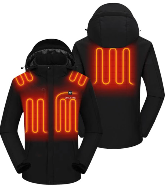 Venustas has just launched a new heated jacket for men that’s perfect for taking on the cold in style and comfort. Packed with advanced Venustas-Warm™ Heating Technology, this jacket features five carbon fiber heating elements that target key areas like the chest, shoulders, and back, delivering up to 10 hours of cozy warmth. It’s built with a weather-resistant, PFC-free shell, lightweight FELLEX® insulation, and a silver mylar lining that reflects body heat for maximum efficiency without bulk. Designed with a detachable hood, five zippered pockets, and a rechargeable battery that also charges your phone.