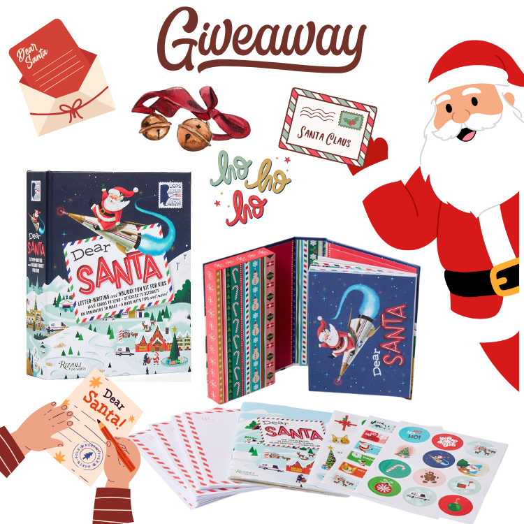 Dear Santa Letter-Writing and Holiday Fun Kit For Kids